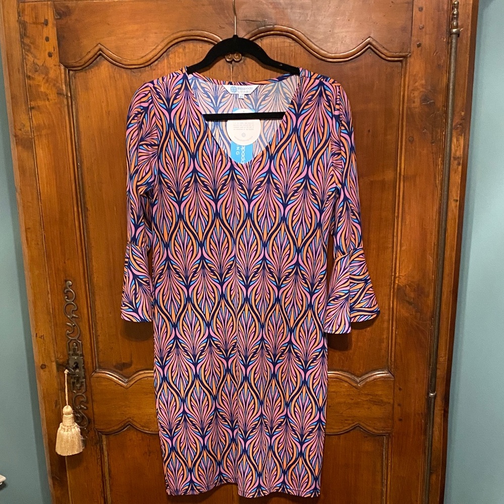 Escapada Multicolor Long Sleeve Dress